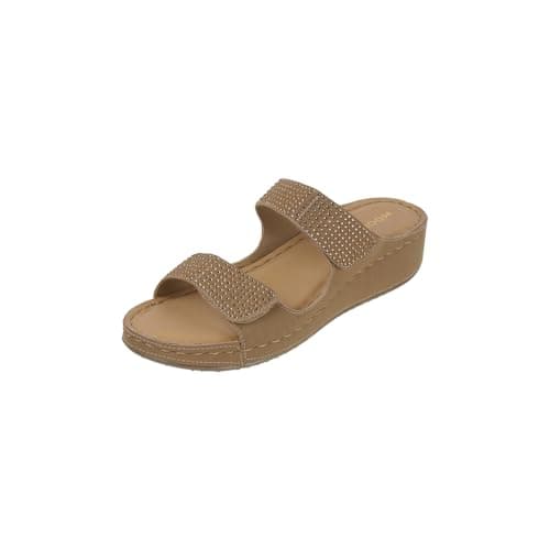 Mochi Women Beige Suede Fitflop Comfort Sandal UK/6 EU/39 (44-206)
