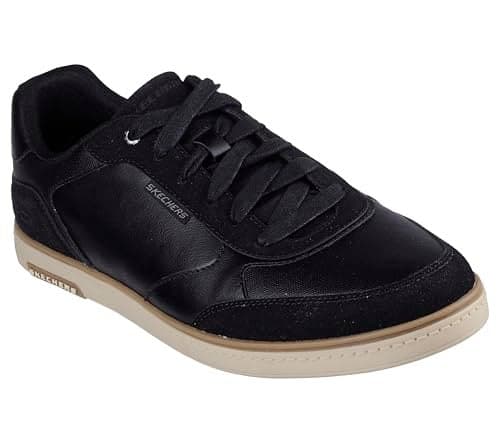 Skechers USA Men's Men's Haney Oxford, Black, 13