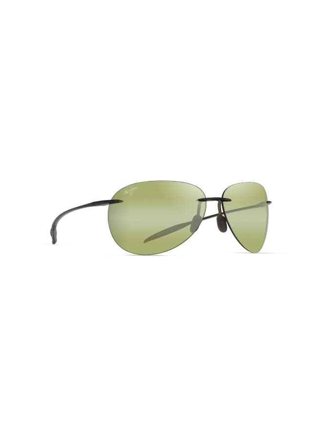 Sugar Beach HT421 15 Men's Rimless Wraparound Polarized Sunglasses
