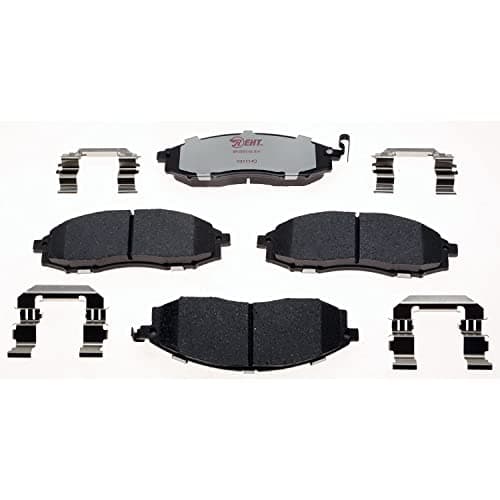 Raybestos Premium Raybestos Element3 EHT™ Replacement Front Brake Pad Set for Select 2003-2004 Nissan Frontier and 2000-2004 Nissan Xterra Model Years (EHT830H)