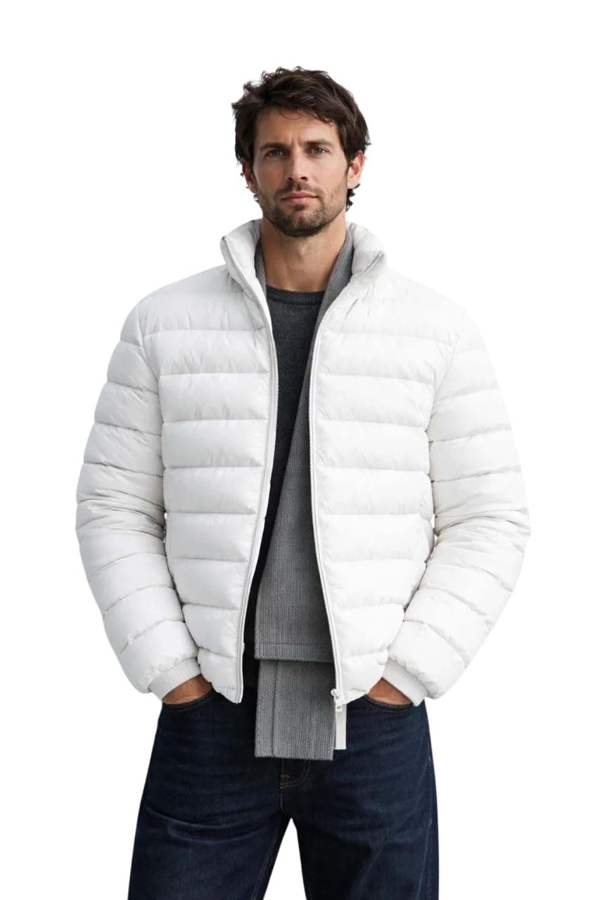 KOTTY Men’s Insulated Zip-Front Puffer Jacket-KTTMENSPUFFERJACKET55S