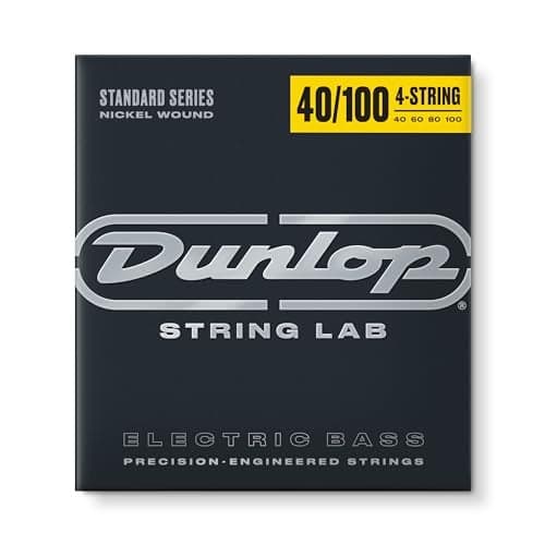 Jim Dunlop 38420400001 Standard Series Nickel Wound Bass Strings 40-100 (DBN40100)