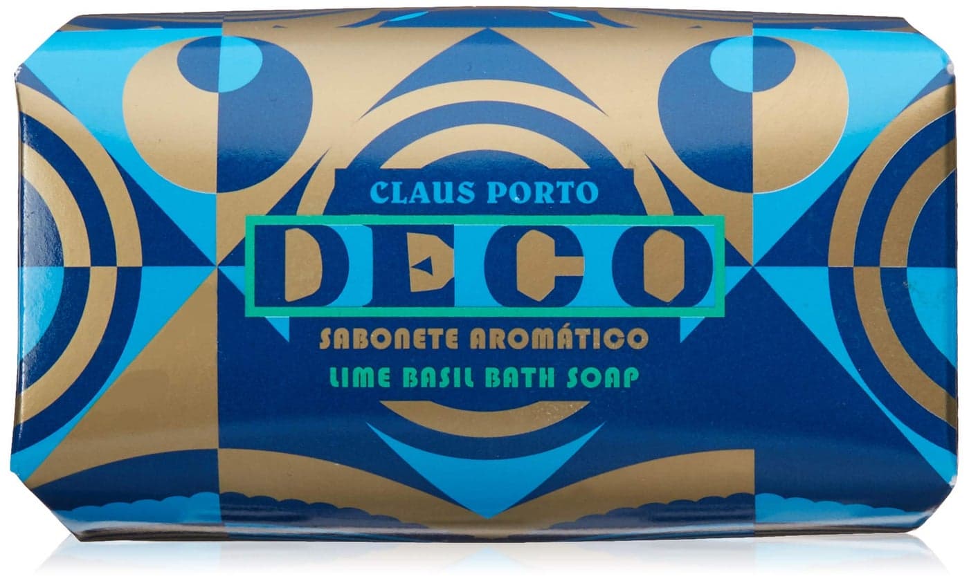 Claus Porto Deco Encens Eucaluptus Body Soap for Men Women Refreshing Cleansing Nourishing Handcrafted Aromatic Fresh 150g 53 oz