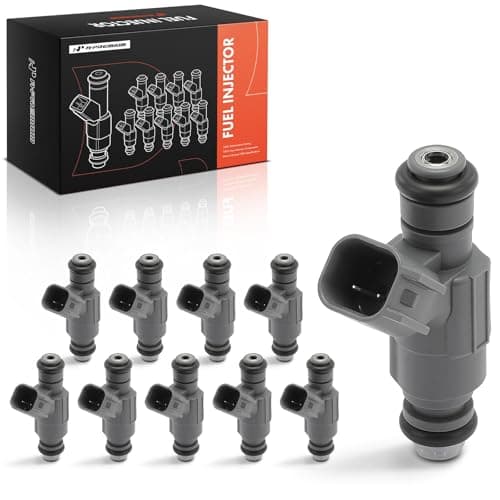 APremium Fuel Injectors Set of 10 Compatible with Dodge Ram 25003500 19982003 80L Replace 53031571 RL031571
