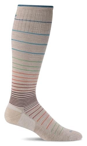 Sockwell Women's Circulator Moderate Graduated Compression Sock, Barley - M/L