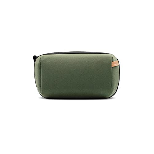 PGYTECH Travel Tech Organizer Waterproof Tech Bag Electronics Accessories Organizer Travel Carrying Case Organizer Bag for Cord Phone Batteries ChargerPhotography SD Card Green