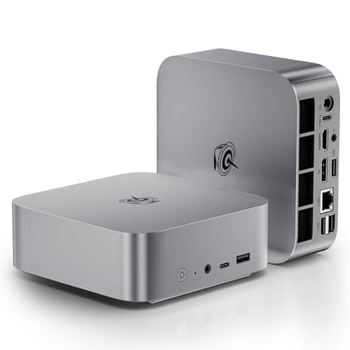 Beelink SER9 Mini PC, AMD Ryzen 7 H 255(up to 4.9GHz), 32GB LPDDR5X 1TB PCIe4.0 SSD, Mini Desktop Computer Support 4K@240Hz Triple Display HDMI 2.1+DP+USB4/WiFi 6/BT5.2/2.5G LAN, Office/Home/Gaming PC