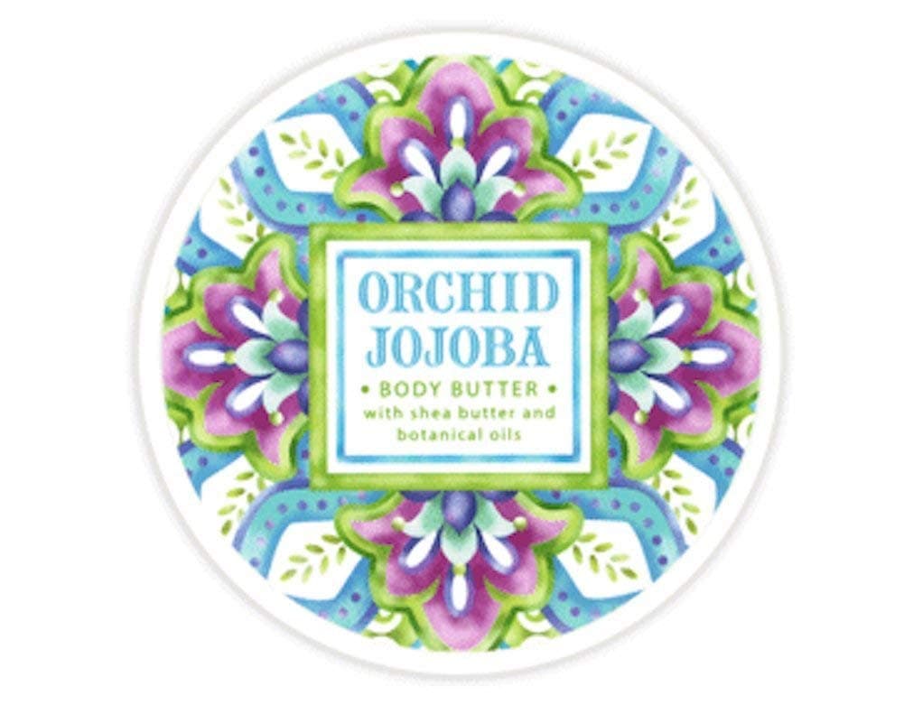 Greenwich Bay Botanic Body Butter Orchid Jojoba 8oz Tub