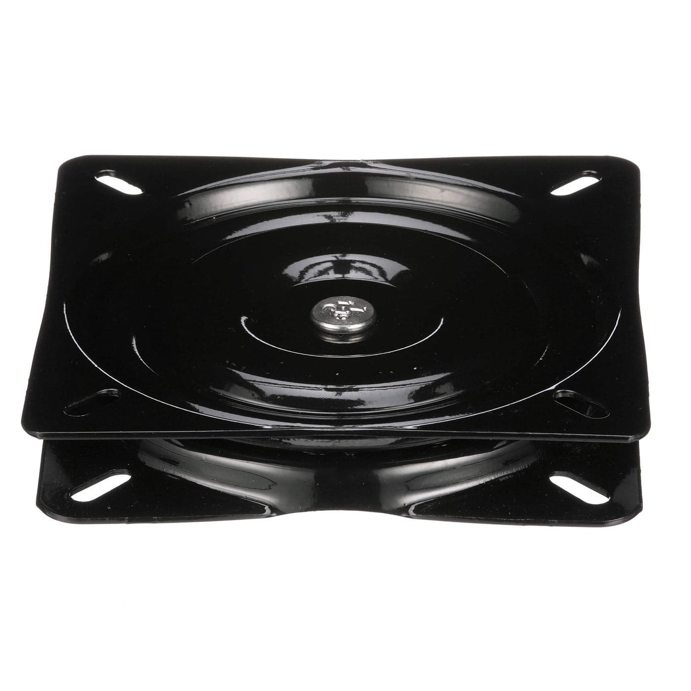 Attwood 17721 Seat Swivel, For Boat Seat, 3-Degree Tilt Action, 7 Inches, Steel, Black Powder Coated