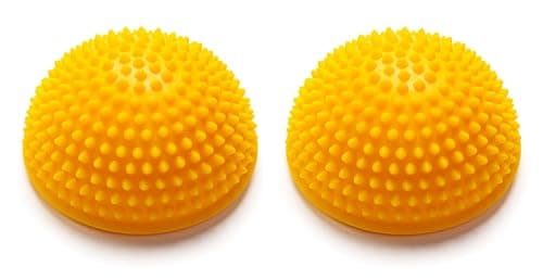 Black Mountain Products Balancing Exercise Stability Pods - Extra Firm for Strength Conditioning Training and Balance Coaching