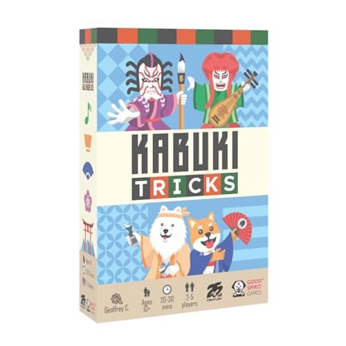 25th Century Games Kabuki Tricks Card Game TrickTaking Strategic Play for 35 Players Ages 10 Kids Adults