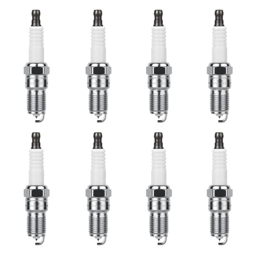 8 Pcs Iridium Spark Plugs Replace OEM# 41-162 41-110 41-985 9602 19417055, Fit for 1999-2013 Chevy Silverado Tahoe Avalanche Corvette Camaro GMC Sierra Yukon 1500 2500 4.8 5.3 5.7 6.0 6.2 LS V8