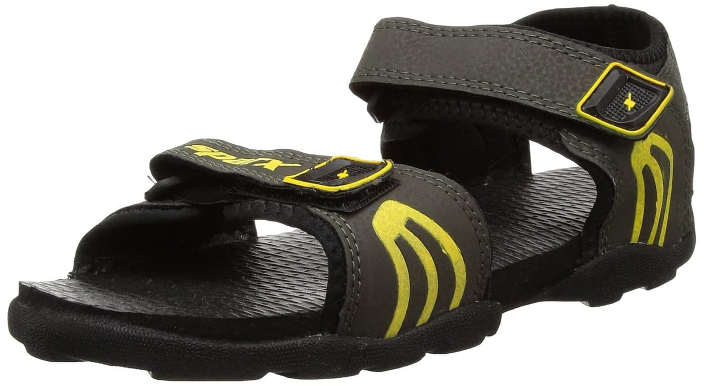 Sparx Boy's Olive Yellow Sandal-4 (SS0702B)