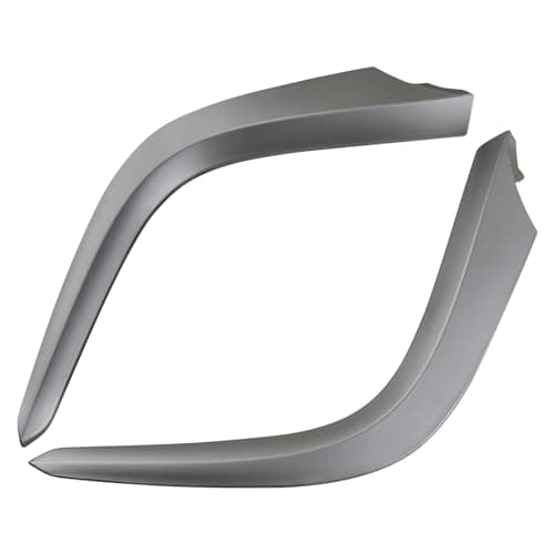 Osompar Lower Center Dashboard Trim Strip Compatible with 2007-2009 Toyota Corolla Replaces 55433-02140 55432-02220 55433-02121 Silver Gray Left Right Side