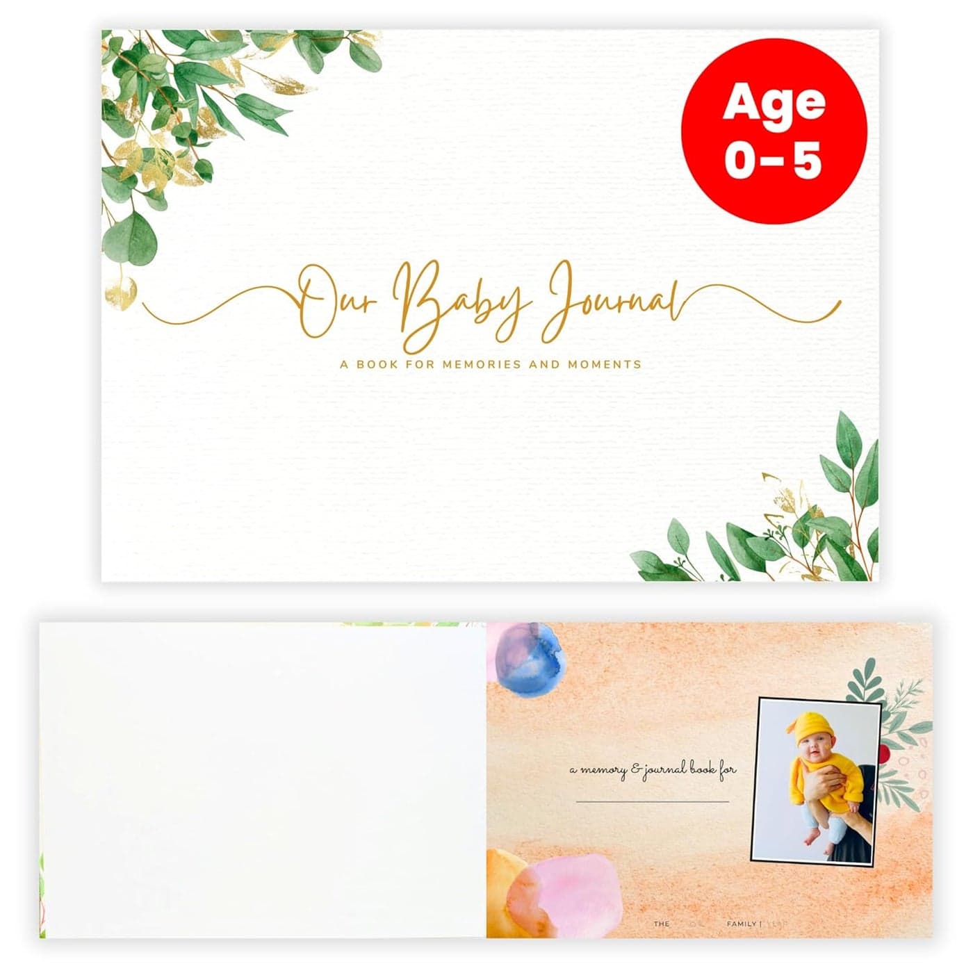 Baby Record Book Baby Memory Book Journal A Premium Milestone Album for 05Year Baby GirlBoy 98 Pages Best Gift for Pregnancy Shower Party New Born New Parents With Pocket