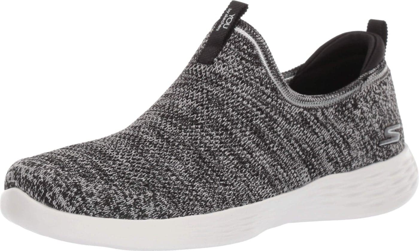 Skechers Womens You Define - Dynamic Black/White Sneaker - 4 UK (15881)