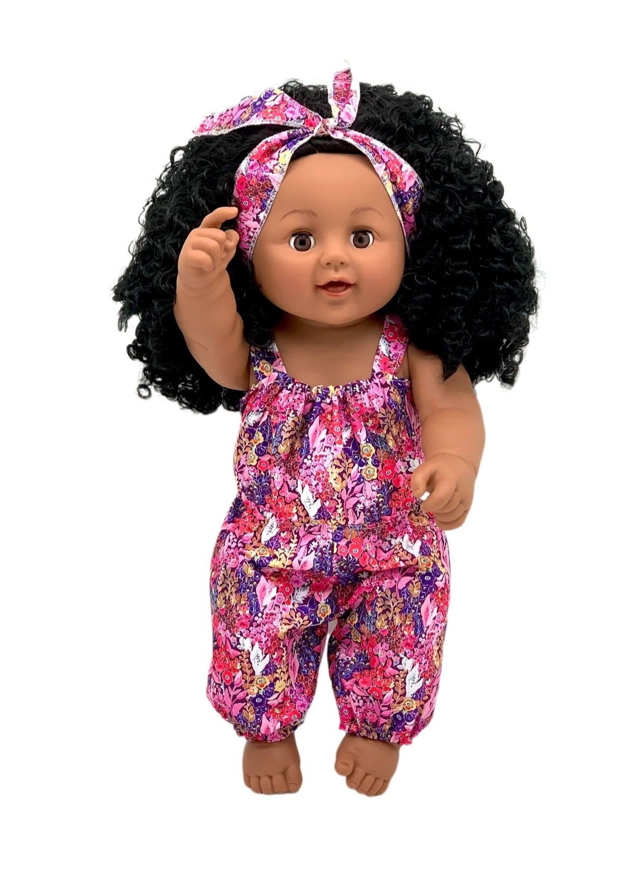 47cm Pink Clothes Girl Doll, Simulation Reborn Baby Doll With Music, Realistic Newborn Baby Doll Lifelike Weighted Soft Silicone Doll Girl With Plush Toy Doll Clothes Suitable For 3 Years Old And Above