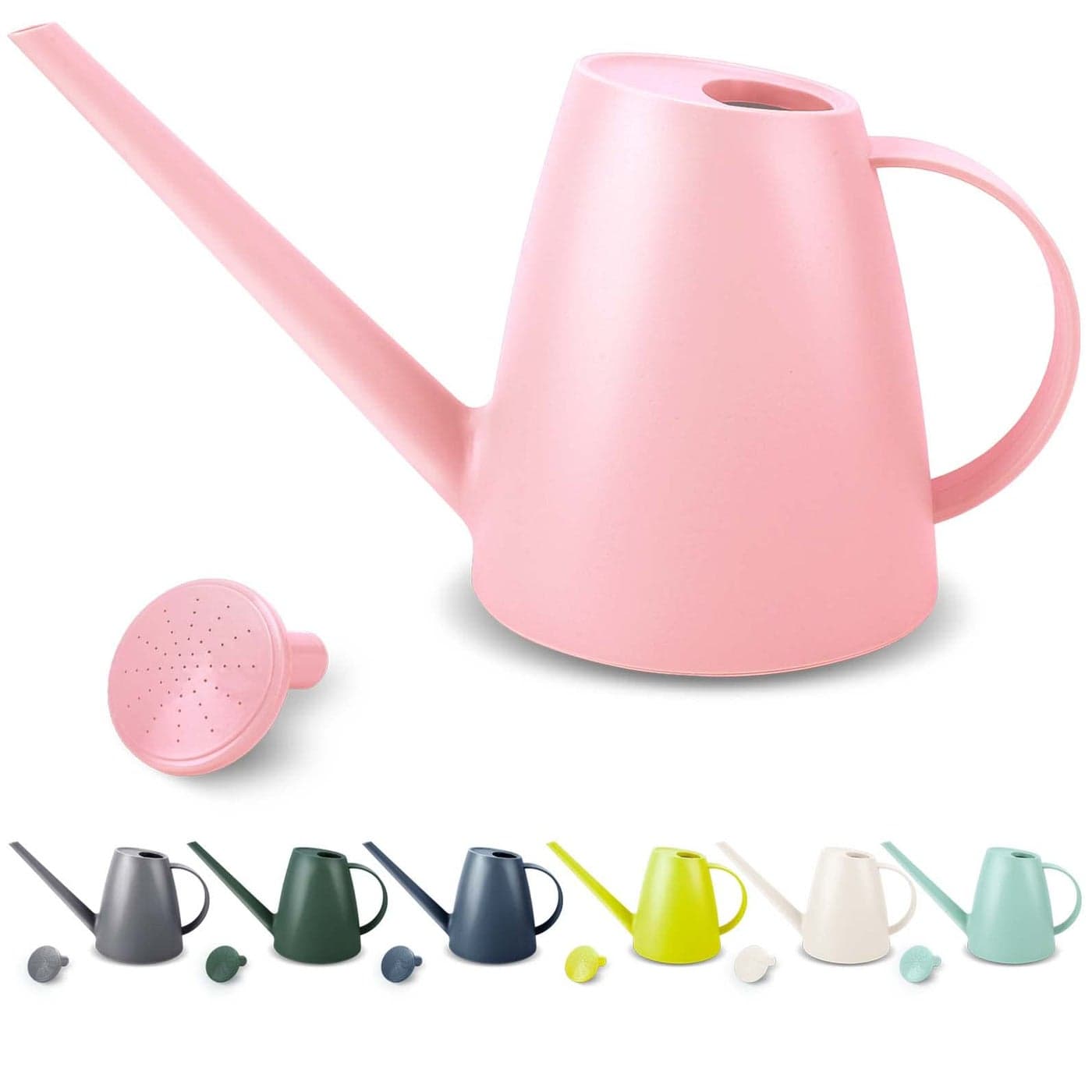 Watering Can for Indoor Plants Small Watering Cans for House Plant Garden Flower Long Spout Water Can for Outdoor Watering Plants 1 8L 12 Gallon Pink