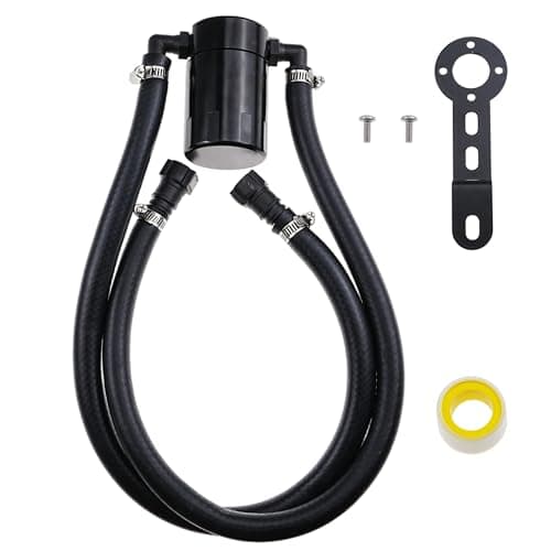 Oil Catch Can Compatible with 2014-2018 Chevy Silverado 1500, 2015-2020 Chevy Tahoe/Suburban, 2014-2018 GMC Sierra 1500/GMC Yukon