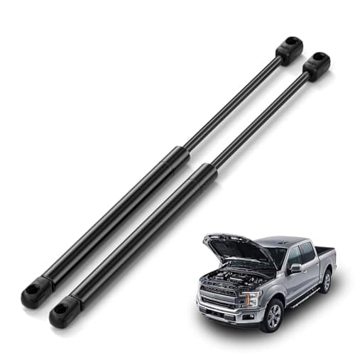 ARANA Hood Struts Shocks Lift Support for 2004-2008 Ford F150 Base/FX2/FX4/King Ranch/Lariat/Limited/STX/XL/XLT Models with Aluminum Hood, Set of 2