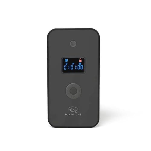 Mindsight Personal Timed Lock Box Unplug from Phones and Other Small Distractions 3 Modes based on Willpower Easy to Use Out of Sight Out of Mind Boost Your Mental Wellness