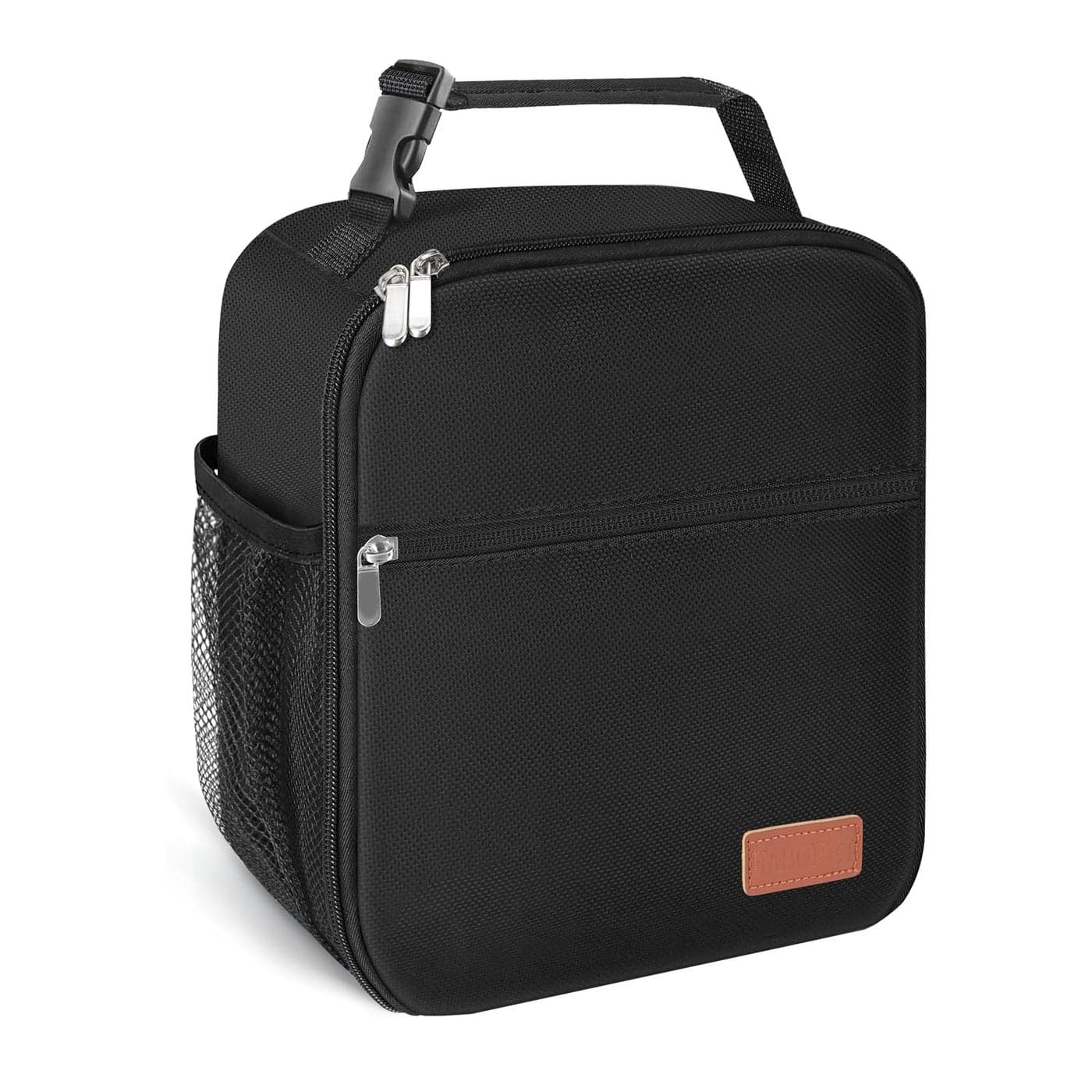 HABOPET Lunch Box for Men Women Durable Lunch Bag for Adults Reusable Small Lunchbox Black