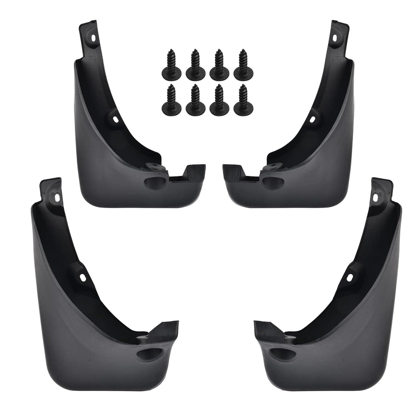 SPEEDWOW Mud Flaps Splash Guards Fit for 20152017 Toyota CamryFront and Rear 4 PieceSet