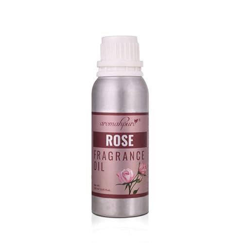 Aromahpure Rose Aroma Oil | 250ml Undiluted & Natural | Long-Lasting Scent for Aromatherapy, Candle & Soap Making, Diffusers, Room Freshener, Humidifier, Bathroom Revitalizer & Home Essentials