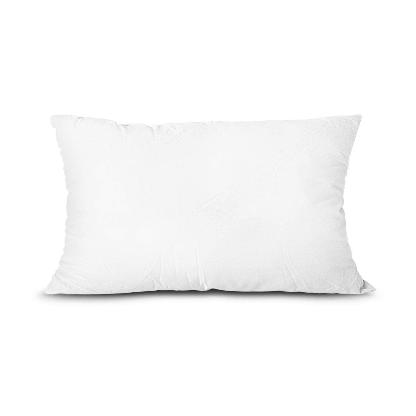 EDOW Throw Pillow Insert LightweightSoft Polyester Down Alternative Decorative Pillow Sham Stuffer Machine Washable White 12x20