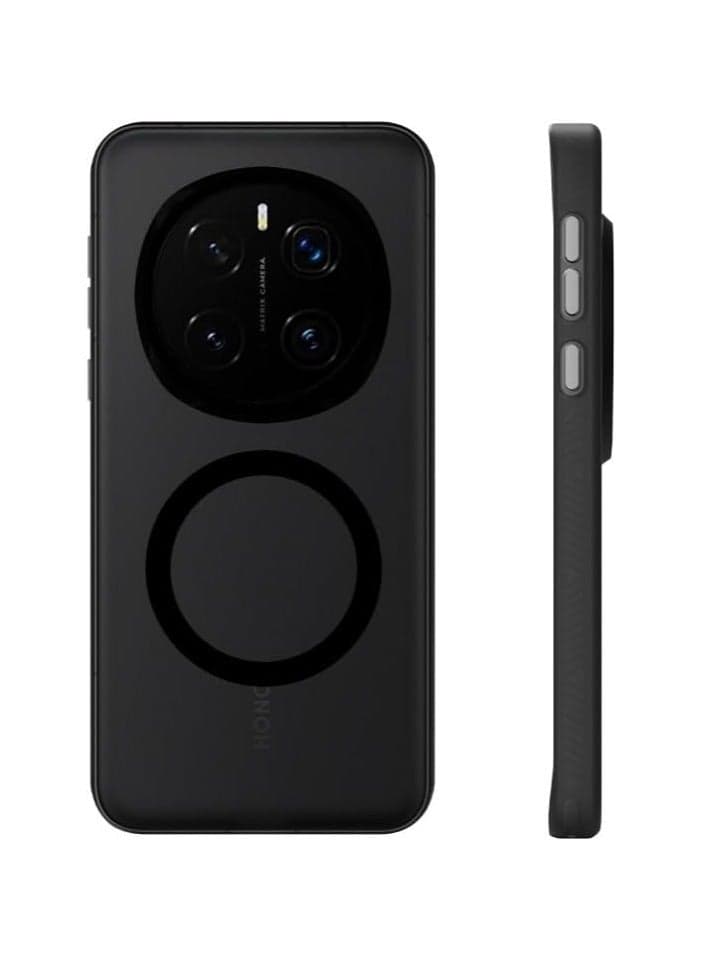 The frosted case is compatible with Honor Magic 7 Pro, built-in magnetic absorption, built-in airbags in the four corners, and Honor Magic 7 Pro shock-proof and drop-proof protective case