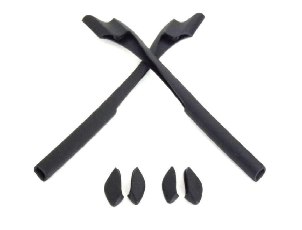 Galaxy Nose Pads & Earsocks Rubber Kits for Oakley Half Jacket 2.0 Black