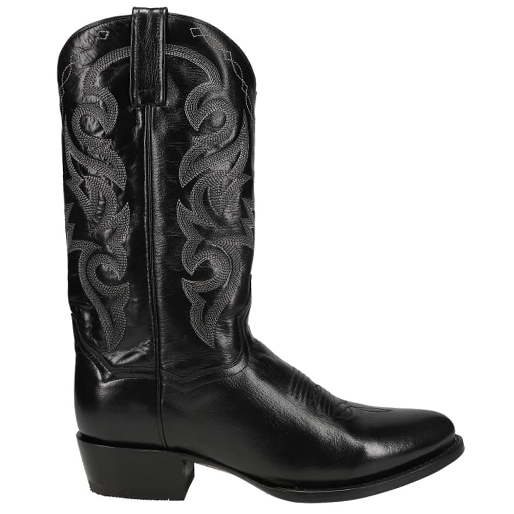 Dan Post Mens Milwaukee Round Toe Casual Boots Mid Calf Black Size 115 EW