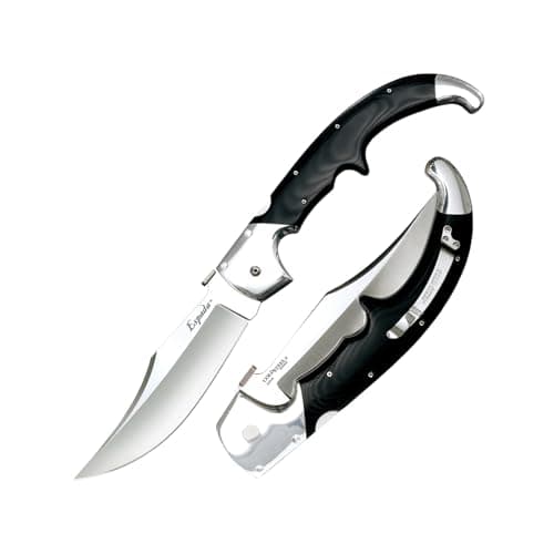 Cold Steel Espada Series Folding Knife with Tri-Ad Lock and Pocket Clip, Espada XL