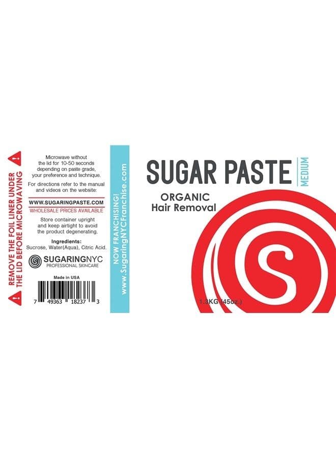 Sugaring Hair Removal Kit - Soft, Medium, Hard Paste Trio Pack - Beginer Set for Sugaring Business