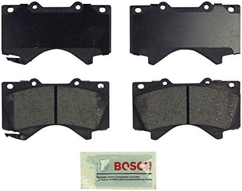 BOSCH BE1303 Blue Ceramic Disc Brake Pad Set Compatible With Select Lexus LX570 Toyota Land Cruiser Sequoia Tundra FRONT