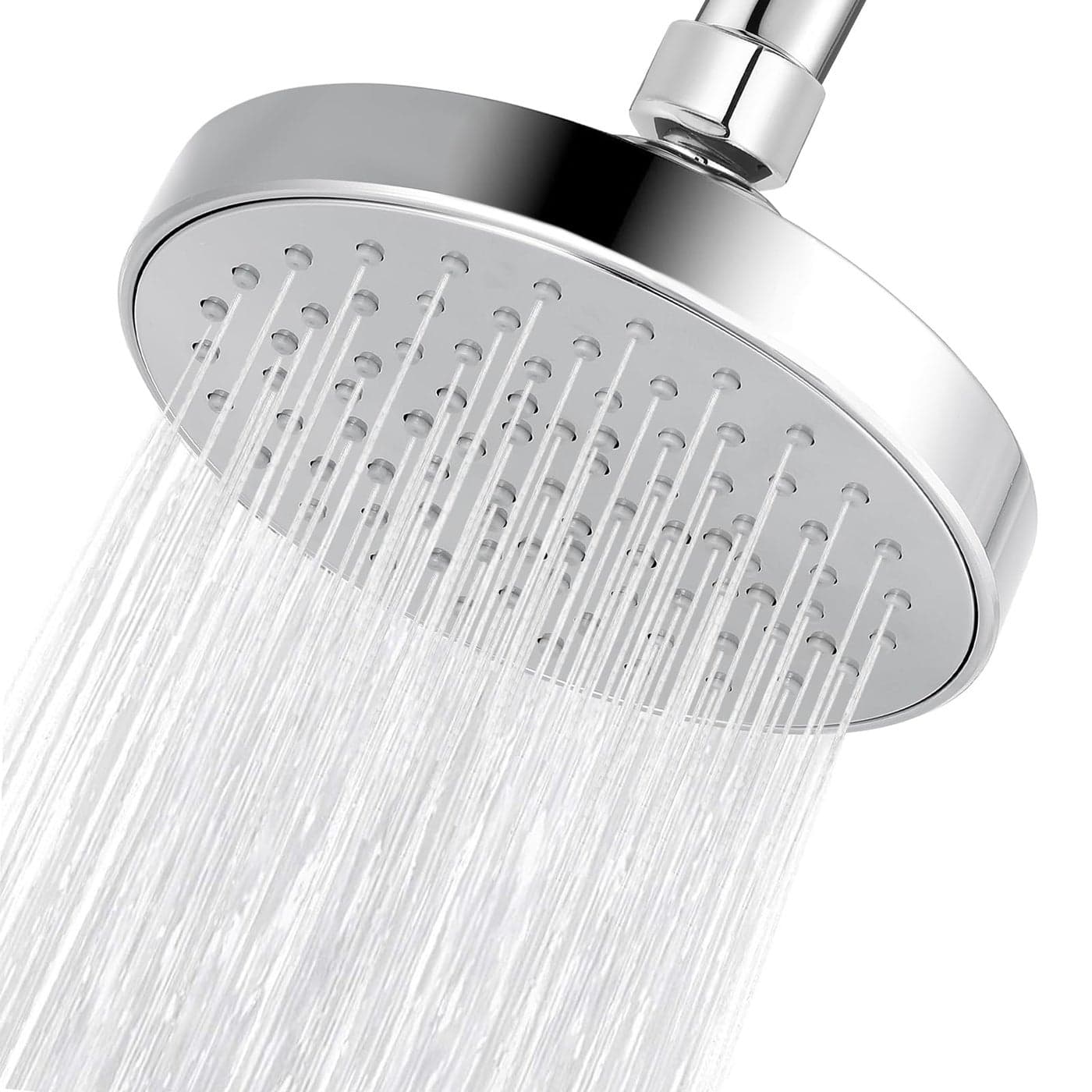 High Pressure Shower Head 47 Powerful Bathroom Pressure Boosting Rain Showerhead Perfect Universal Replacement for Rainfall Shower Heads Chrome
