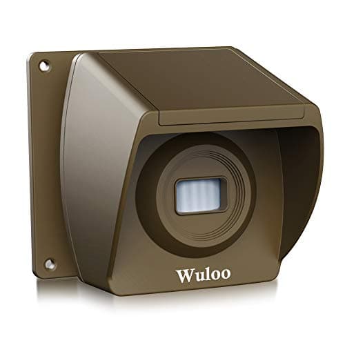 Expandable for Wuloo Wireless Driveway Alarm System Sensor OnlyBrown