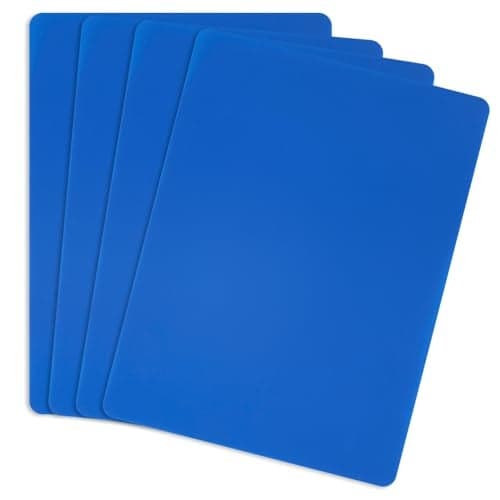 4pcs Mahjong Tile Mixer Shuffler Premium Plastic Mahjong Tile Mixer Mahjong Tile Shuffler Easy to Carry Mahjong Accessories for Mahjong EnthusiastsBlue