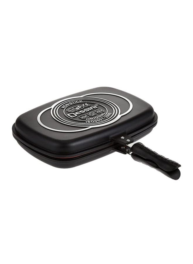 Double side Die Casting Grill Pan Multicolour 36cm