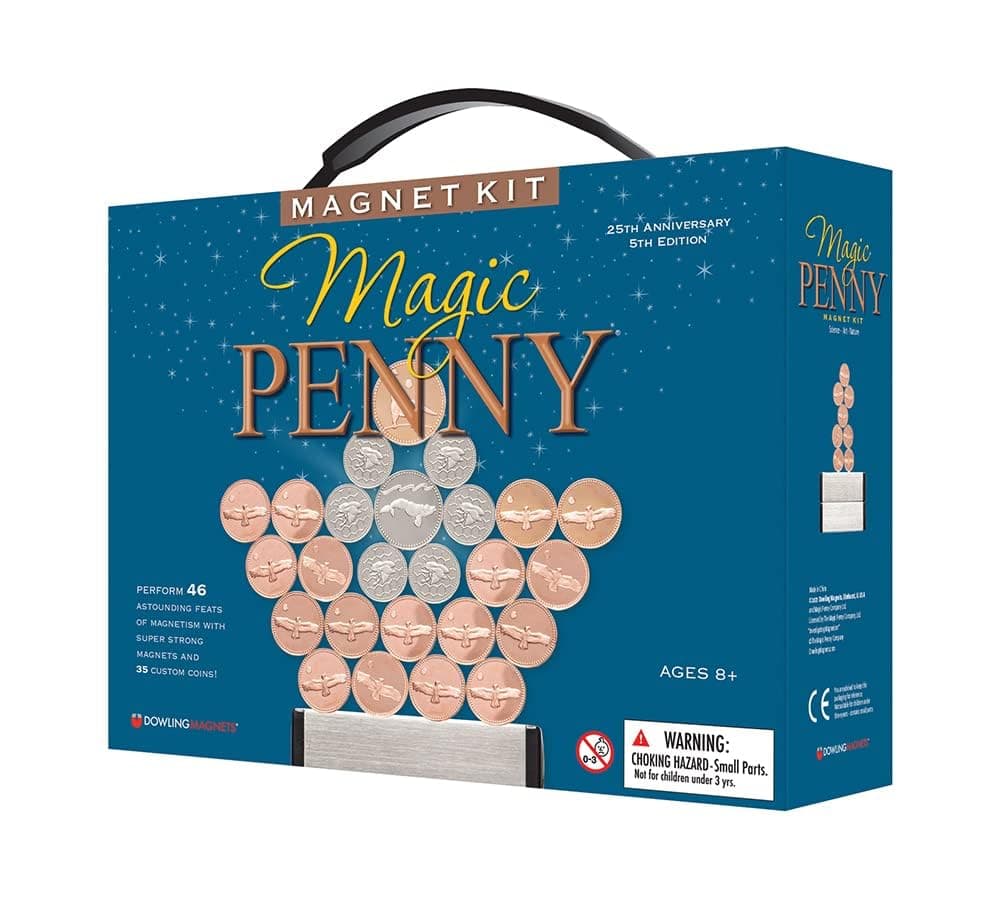Dowling Magnets Magic Penny Magnet Kit - Hours of Unplugged Play - A Gift for Curious Minds