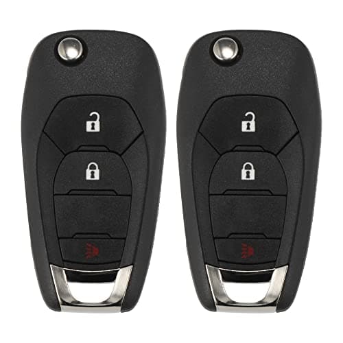 X AUTOHAUX 2pcs 315MHz 46 Chip LXP-T003 Replacement Keyless Entry Remote Car Key Fob for Chevrolet Trax Spark 2019 2020 2021 for Chevy Sonic Hatchback 2019 3 Buttons Key