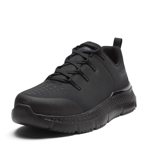 Timberland PRO Men's Intercept Steel Safety Toe Industrial Athletic Work Shoe, Black, 8W