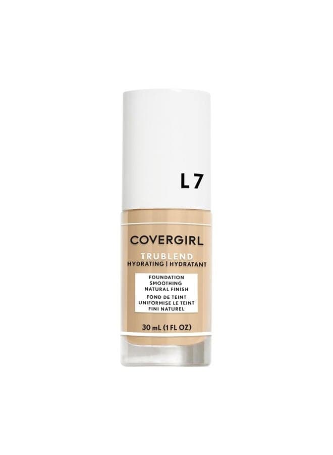 COVERGIRL, truBlend Liquid Foundation Makeup, Warm Beige, 1 oz, 1 Count (packaging may vary)