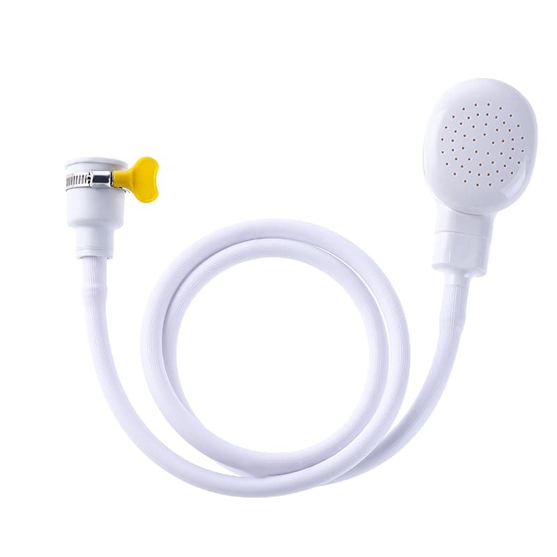 Sink Spray Rubber Hose Sink Hose Attachment for Faucet Portable Sink Hose Faucet Sprayer Shampoo Sprayer Hose for Dog Pets Bathing Baby Washing Hair Rinsing Vegetables