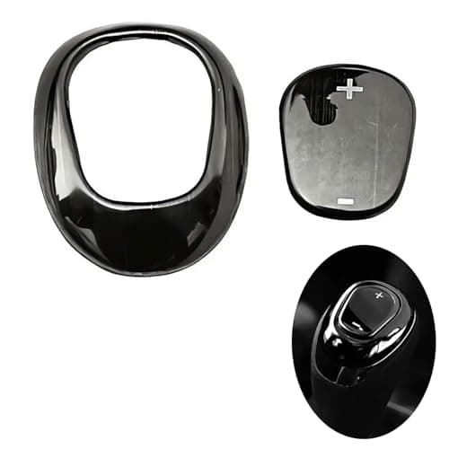 YUNHECAM Gloss Black Gear Shift Knob Cover Trim Compatible with Chevrolet Cruze 20162019 Malibu 20162020 Accessories Interior Center Console Shifter Head Cove Trim