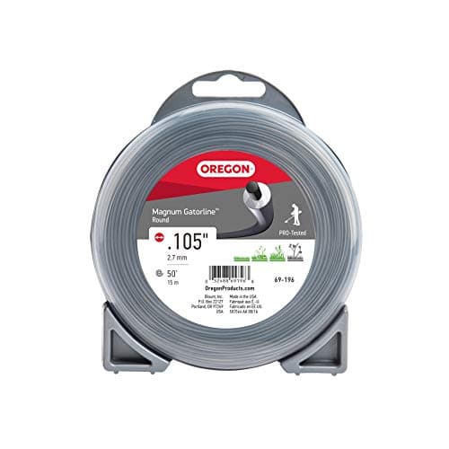 Oregon 69-196 Gatorline Heavy-Duty Professional Magnum .105-Inch-by-50-Foot Coil of Round String Trimmer Line