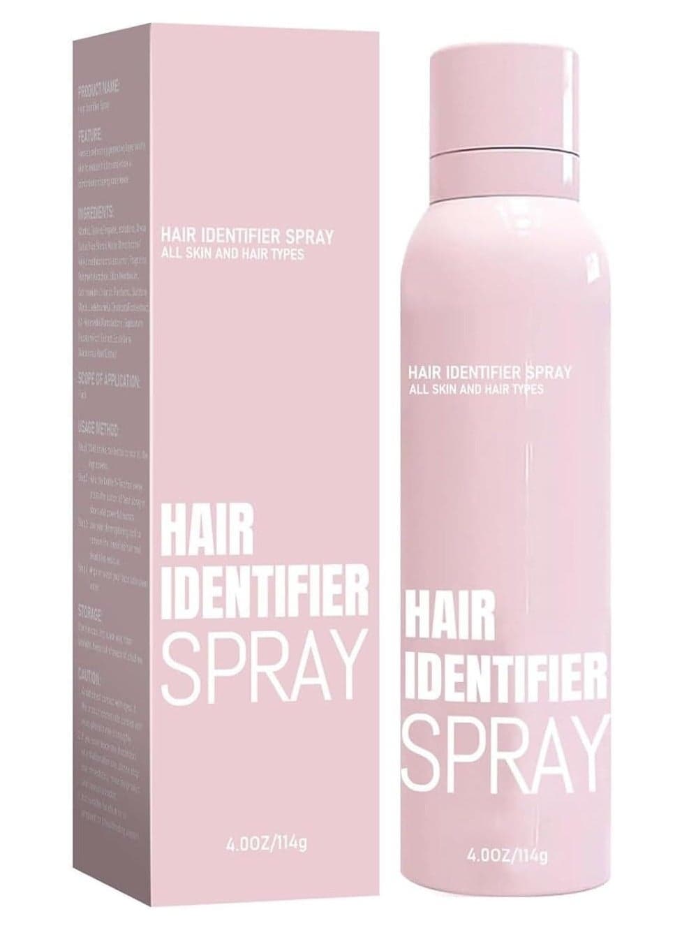 Hair Identifier Spray, Hair Identifier Spray for Face Shaving, Moisturizing and Skin Care Dermaplaner Spray, Sknbody Hair Identifier Spray for Face Dermaplaning