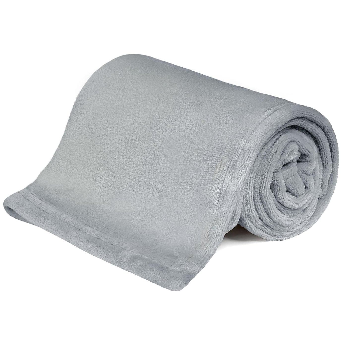 Fleece Blanket King Size Grey Lightweight Super Soft Cozy Luxury Bed Blanket Microfiber