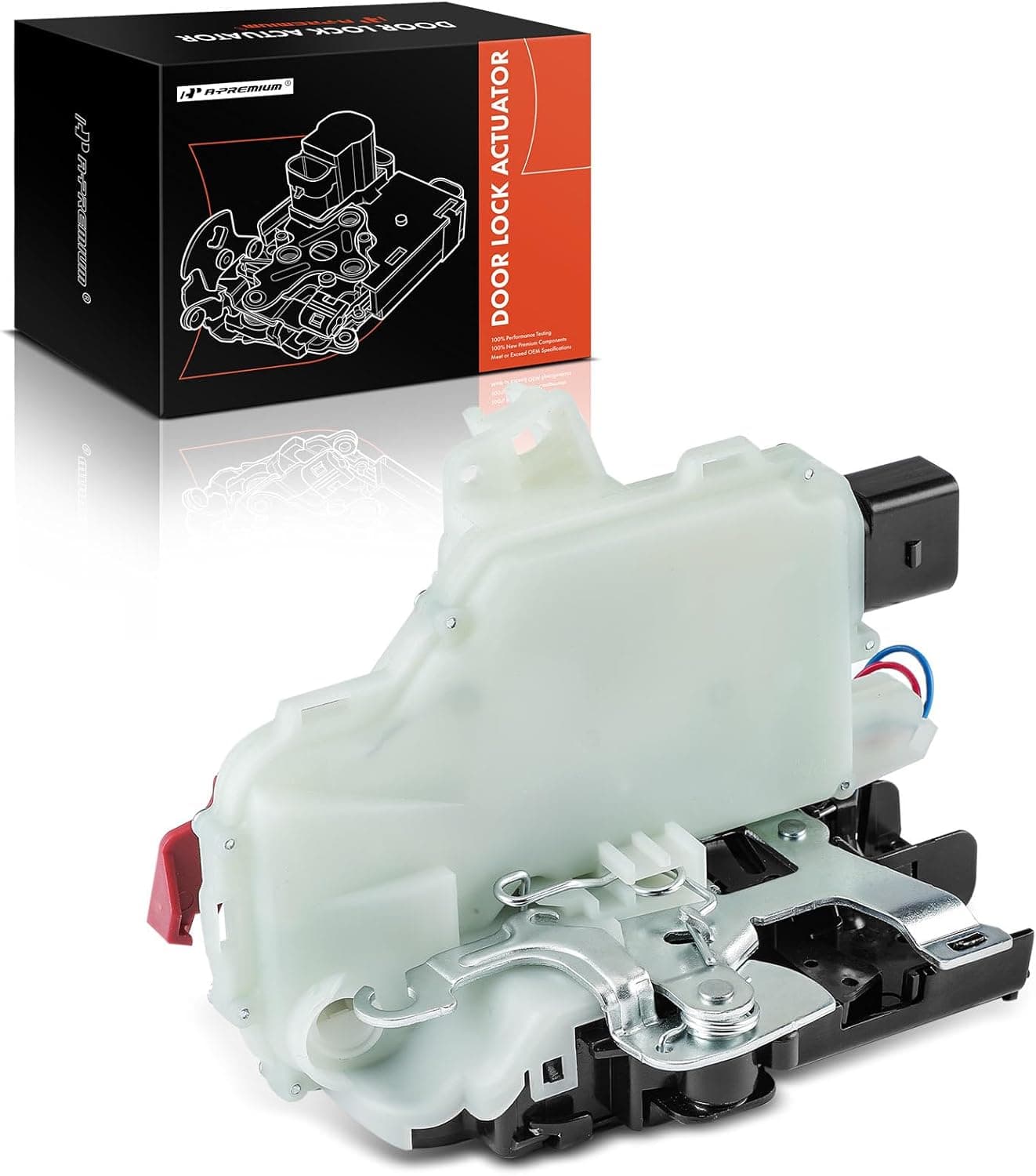 A-Premium Door Lock Actuator for Volkswagen - Front Right Passenger Side
