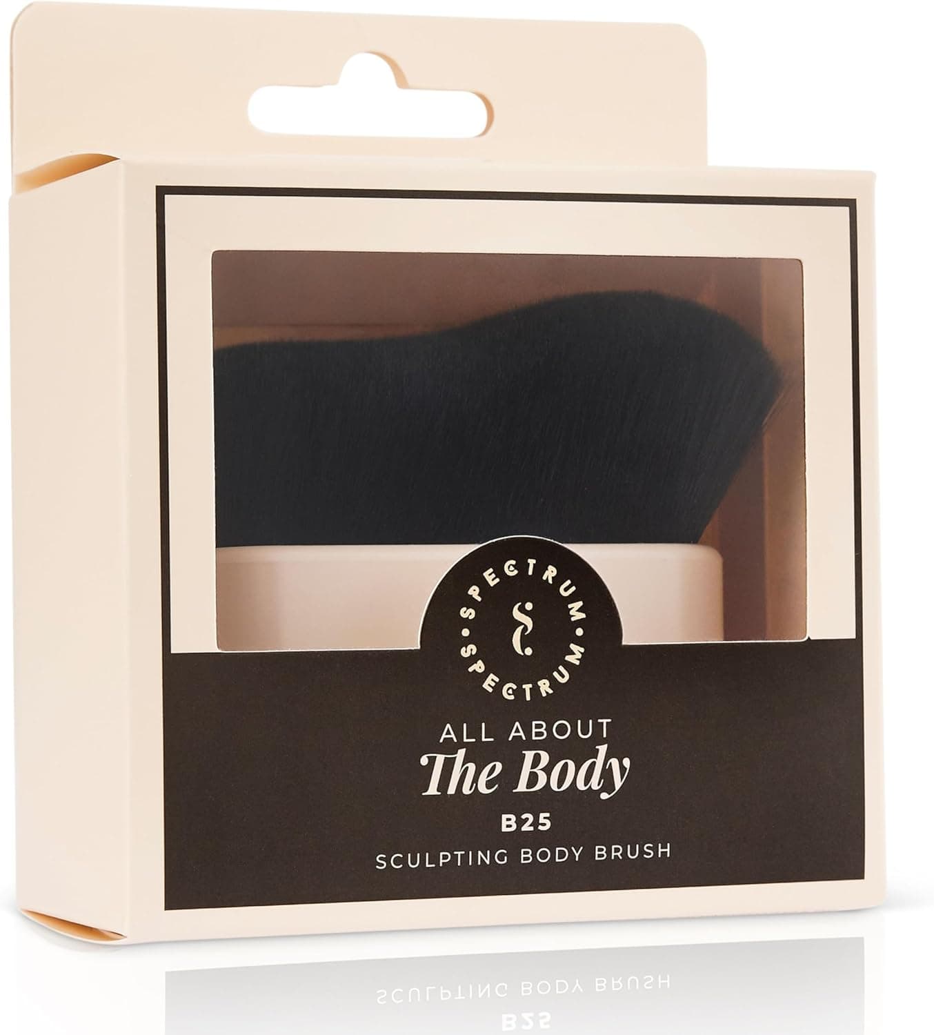 Spectrum The Sculpting Body Brush Ultimate Tool for Liquid Cream Body Contouring and Radiant Finish Vegan CrueltyFree